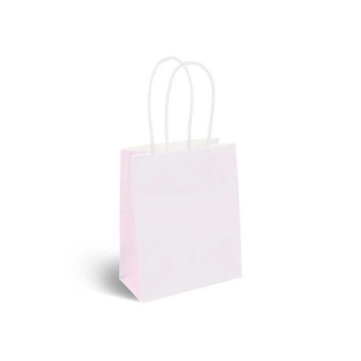 Picture of PARTY BAGS WHITE 12X15CM - 12 PACK